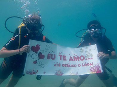 Batismo de Mergulho PADI